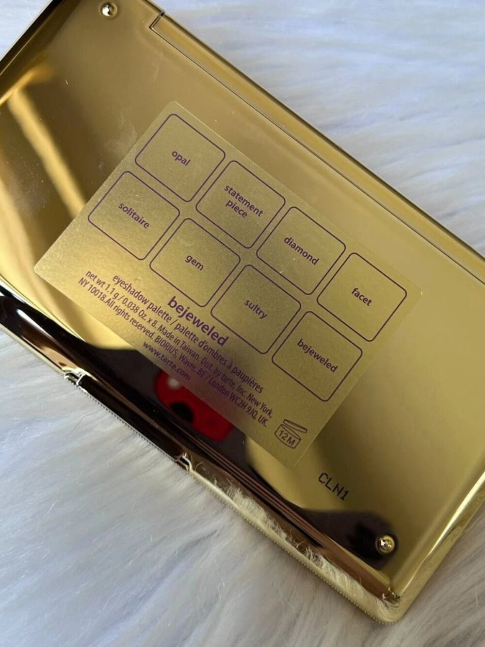 New Tarte Eyeshadow Palette~Bejeweled~Full size 8x 1.1 g/0.038oz~Limited Edition - Picture 5 of 5
